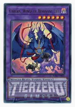 Yugioh RA02-EN024 - Garura, Wings of Resonate Life - Ultra Rare - Image 1