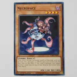 (3x) Necroface - LDS3-EN006 - LP - Common - 1st ed - Yugioh - Image 1