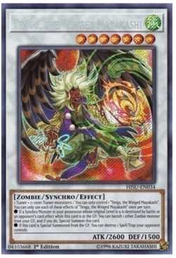 Tengu, the Winged Mayakashi - HISU-EN034 - Secret Rare - 1st Edition - Yugioh - Image 1