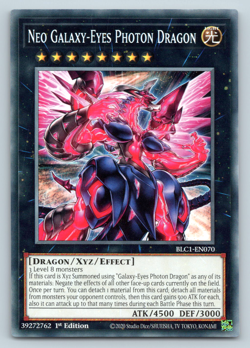 Neo Galaxy-Eyes Photon Dragon - BLC1-EN070 - Common - 1st Edition - Yugioh - Image 1