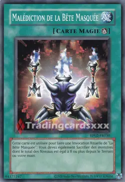 Yu-Gi-Oh! Malediction de la Bete Masquee : C RP02-FR030 - Image 1