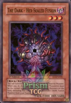 1st Ed The Dark - Hex-Sealed Fusion FET-EN028 Yugioh - Image 1