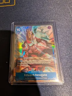 Edward Newgate (Alt Art) OP13-042 SR Carrying on His Will - ONE PIECE ENGLISH - Image 1
