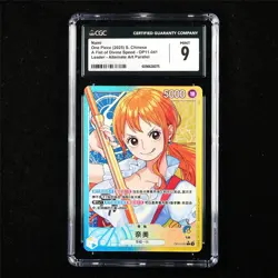 CGC 9 MINT 2025 One Piece CHN Nami OP11-041 L - Image 1