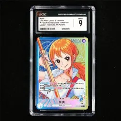 CGC 9 MINT 2025 One Piece CHN Nami OP11-041 L - Image 2