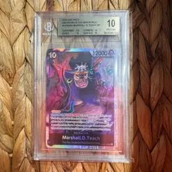 BGS 10 One Piece Marshall D. Teach SR ENG OP09-093 - Image 1