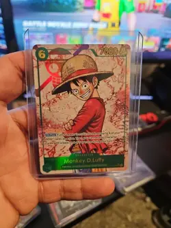 Monkey D Luffy OP13-118 SEC Alt Art Carrying On His Will | OPCG ENG - Image 1