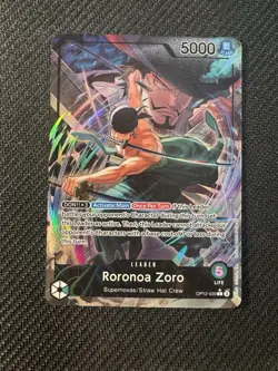 Roronoa Zoro (Alternate Art) OP12-020 Legacy of the Master English very clean! - Image 1