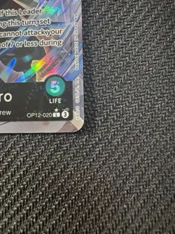 Roronoa Zoro (Alternate Art) OP12-020 Legacy of the Master English very clean! - Image 3