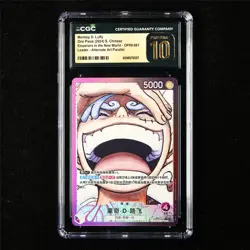 CGC 10 PRISTINE 2024 One Piece CHN Monkey D.Luffy OP09-061 L - Image 1