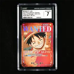 CGC 7 NEAR MINT 2023 One Piece CHN Monkey D.Luffy ST01-012 SR - Image 2