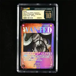 CGC 10 PRISTINE 2023 One Piece JPN Kaido ST04-003 SR - Image 1