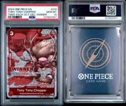 2024 ONE PIECE TONY TONY CHOPPER TMNT PACK WINNER PSA 10 - Image 3
