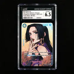 CGC 6.5 EX/NM+ 2023 One Piece CHN Boa Hancock OP01-078 SR-SP Ver. - Image 1