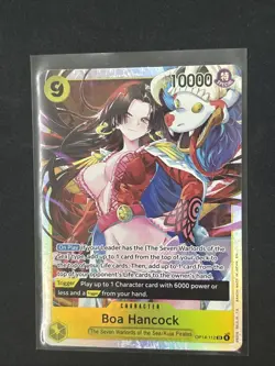 Boa Hancock OP14-112 SR The Azure Sea's Seven - One Piece Card Game English - Image 1