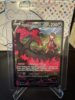 Galarian Moltres V TG20/TG30 Swsh10: Astral Radiance Trainer Gallery Card - Image 1