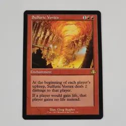MTG Sulfuric Vortex (Retro Frame) Dominaria Remastered Regular Rare #332 NM Card - Image 1