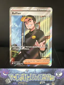 Pokemon Card Ruffian 181/159 Full Art Trainer Journey Together Near Mint - Image 1