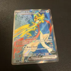 Hop’s Zacian 176/159 Scarlet & Violet Journey Together Full Art Pokemon Card NM - Image 2