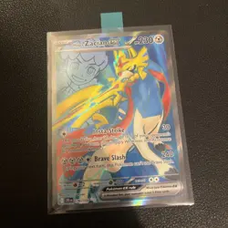 Hop’s Zacian 176/159 Scarlet & Violet Journey Together Full Art Pokemon Card NM - Image 4