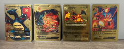 Lot of 4 Charizard GX V Z Pokemon TCG Variety Sets Gold Foil Fan Art Card SV49 - Image 1