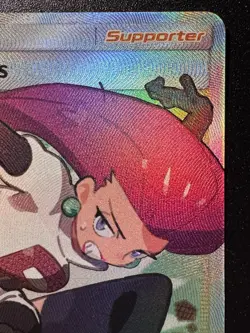 Jessie & James 68/68 Hidden Fates Pokemon Card Holo Foil Rare Full Art Near Mint - Image 4