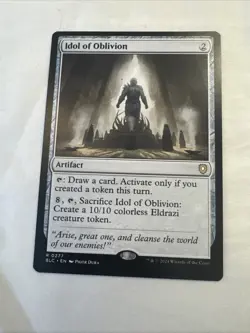 Magic the Gathering Idol of Oblivion NM Condition Bloomburrow Commander Card 277 - Image 1