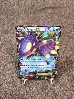 Pokemon TCG Kyogre EX Primal Clash Ultra Rare Holo Card 54/160 XY MP - Image 1