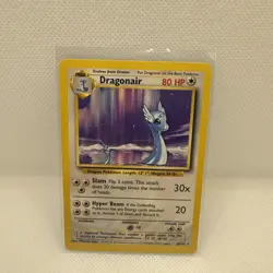 Pokemon TCG Dragonair Base Set Unlimited Rare Card 18/102 LP - Image 1