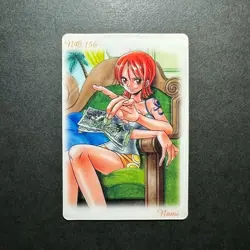 S1903 Nami Japanese One Piece Gumica Gummy Card 2004 - Image 1