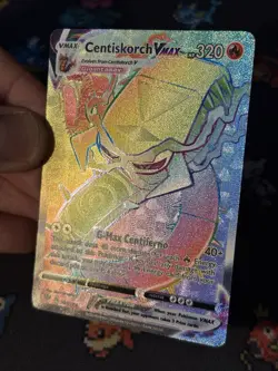 Pokemon Cards Centiskorch VMAX 191/189 Rainbow Secret Rare Darkness Ablaze- (NM) - Image 3