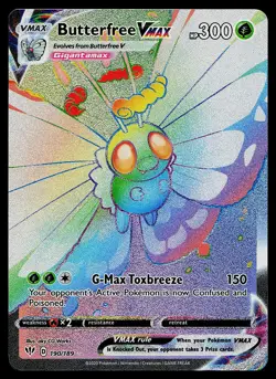 Pokemon Card - Butterfree VMAX Darkness Ablaze 190/189 Secret Rare - Image 1