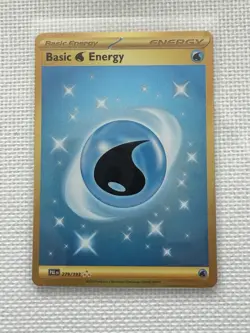 Basic Water Energy 279/193 Sv02: Paldea Evolved Holo - Pokemon Card - Image 1