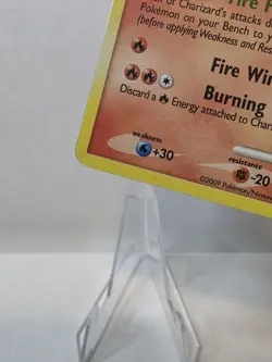 Charizard LV. 60 Arceus Cracked Ice Holo 1/99 Pokemon TCG 2009 Card MP - Image 4