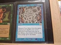 MTG Cards Urza's Saga set including #103 Time Spiral and #250 Exploration - Image 1