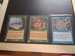 MTG Cards Urza's Saga set including #103 Time Spiral and #250 Exploration - Image 2
