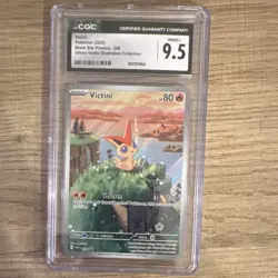 Pokemon Victini Promo Holo 208 Sv: Scarlet & Violet CGC 9.5 TCG Card - Image 1