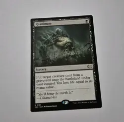 Reanimate Duskmourn House of Horror Commander Regular Card NM MTG - Image 1