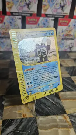 Pokemon Poliwrath Expedition Holo Rare Card #24 - Image 2