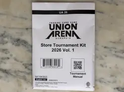 Union Arena Card Game Store Tournament Kit 2026 Vol 1 English SEALED! - Image 1