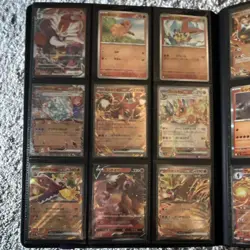 Pokemon TCG Japanese Card Lot Binder Pikachu Eevee Mewtwo Foil Regular - Image 3
