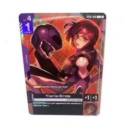 Tieria Erde ST07-010 C+ Celestial Drive Textured Foil Gundam Card Game NM - Image 1
