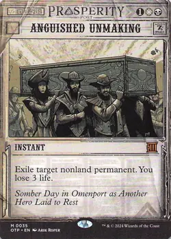 Anguished Unmaking Breaking News Outlaws of Thunder Junction Regular - Image 1