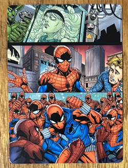 MTG Marvel Spider-Man Art Card, The Clone Saga 42/54 - Image 1