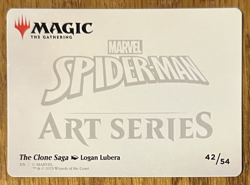 MTG Marvel Spider-Man Art Card, The Clone Saga 42/54 - Image 2