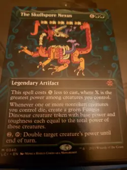 MTG THE SKULLSPORE NEXUS LOST CAVERNS OF IXALAN BORDERLESS RARE - Image 1