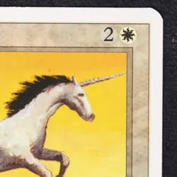 ***Pearled Unicorn*** MTG 4th Edition FWB Magic the Gathering ITA Excellent LP - Image 4