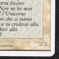 ***Pearled Unicorn*** MTG 4th Edition FWB Magic the Gathering ITA Excellent LP - Image 5