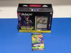 MTG March of The Machine Commander Deck Calvary Charge Plus CM set booster pack - Image 1