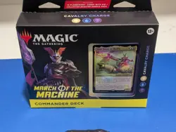 MTG March of The Machine Commander Deck Calvary Charge Plus CM set booster pack - Image 4